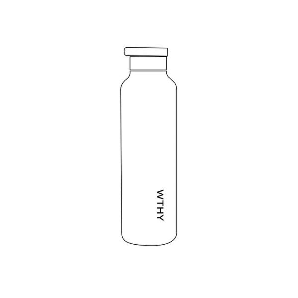 Worthy Sugarcane Drink Bottle Pure White 750ml Discount