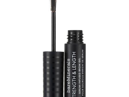 BareMinerals Strength & Length Serum Infused Brow Gel - # Chestnut 5ml 0.16oz Discount