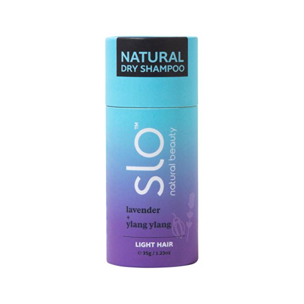 Slo Natural Beauty Natural Dry Shampoo Light Hair Lavender + Ylang Ylang 35g Online Hot Sale