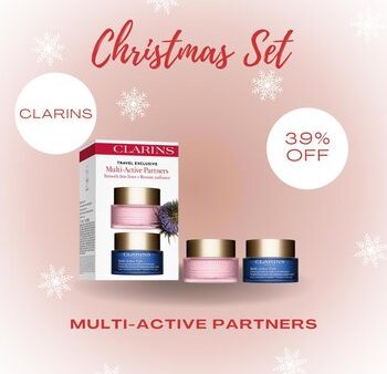 Clarins Multi-Active Partners (Travel Exclusive)  50ml+50ml Discount