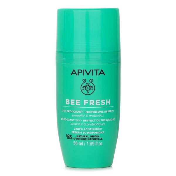 Apivita Bee Fresh 24H Deodorant Microbiome Respect  50ml 1.69oz Hot on Sale