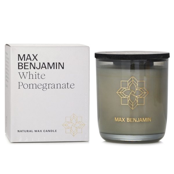 Max Benjamin Natural Wax Candle - White Pomegranate  210g 7.4oz For Sale