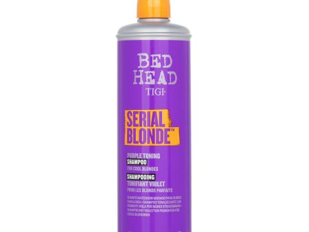 Tigi Bed Head Serial Blonde Purple Toning Shampoo (For Cool Blondes)  400ml 13.53oz Online now