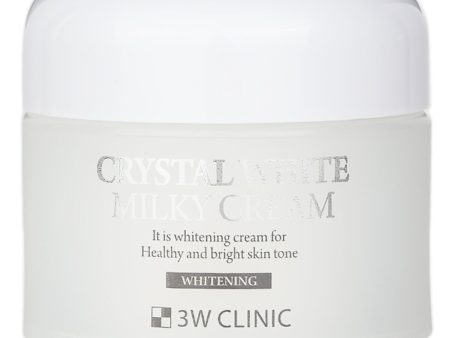 3W Clinic Crystal White Milky Cream  50g Hot on Sale