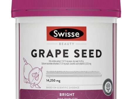 Swisse Ultiboost Grape Seed 14250mg (300 tablets)  [Parallel Imports]  300 tablets Hot on Sale