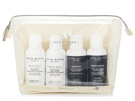 Acca Kappa White Moss Body Care Travel Kit  4pcs For Sale