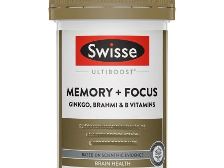 Swisse Memory + Focus 50 tablets [Parallel Import]  50 tablets For Cheap