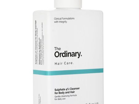 The Ordinary Sulphate 4% Cleanser For Body and Hair  240ml 8.1oz Fashion