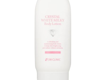 3W Clinic Crystal White Milky Body Lotion  150g Sale