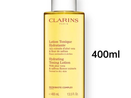 Clarins Hydrating Toning Lotion  (Normal to dry skin)  400ml Online now