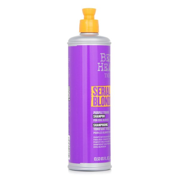 Tigi Bed Head Serial Blonde Purple Toning Shampoo (For Cool Blondes)  400ml 13.53oz Online now