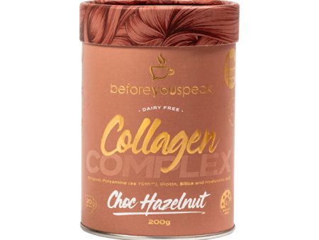 Before You Speak Collagen Complex Choc Hazelnut 200g For Sale