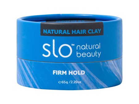 Slo Natural Beauty Natural Hair Clay Firm Hold 65g For Sale