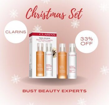 Clarins Bust Beauty Experts  50ml+50ml For Sale