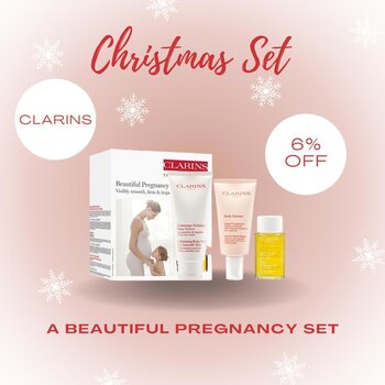 Clarins A Beautiful Pregnancy Travel Exclusive SET  3 pcs Online now